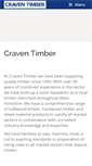 Mobile Screenshot of craventimber.co.uk